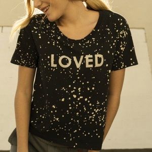 NWT peace love world Elvis tee loved T-shirt sizeS